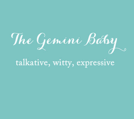 The Gemini Baby of May