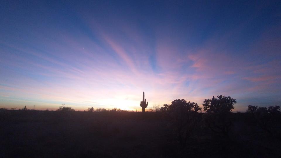 <div>What a beautiful sunset in Usery Mountain Regional Park. Thanks to Jeff Manning for sharing!</div>