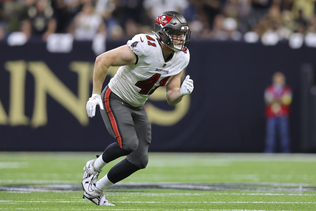 WATCH: Bucs rookie TE Ko Kieft catches 1st career NFL TD