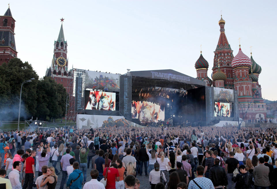 Transformers Dark of the Moon 2011 Moscow Premiere