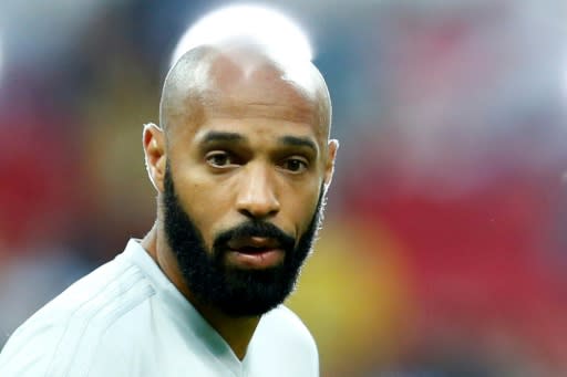 Thierry Henry is happy to stay in the background in the Belgian setup