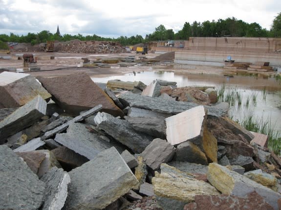 More than 100 fossil meteorites embedded in marine limestone have been found in Sweden's Thorsberg quarry. The meteorites fell to Earth around 470 million years ago after asteroids smashed into one anothe