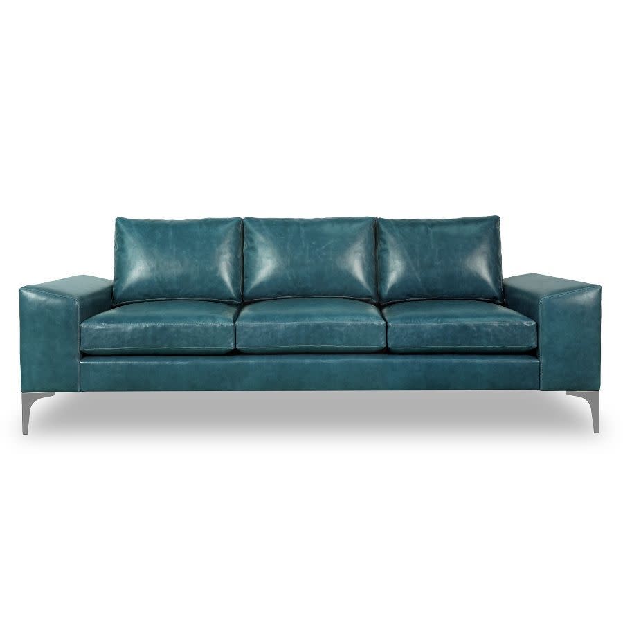 Cricket Contemporary Slant Arm Sofa