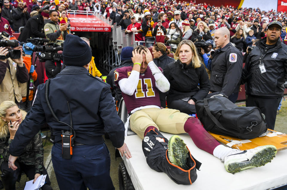 Former Washington quarterback Joe Theismann was watching from the stands last fall when Alex Smith went down with a gruesome leg injury — and knew instantly how similar it was to the one that ended his career exactly 33 years prior.