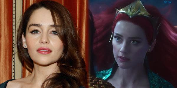 Rumor: Amber Heard será reemplazada por Emilia Clarke en Aquaman and the Lost Kingdom 