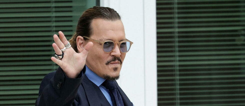 L’acteur américain Johnny Depp raconte le tournage du film « Jeanne du Barry » de Maïwenn.  - Credit:KEVIN DIETSCH / GETTY IMAGES NORTH AMERICA / Getty Images via AFP