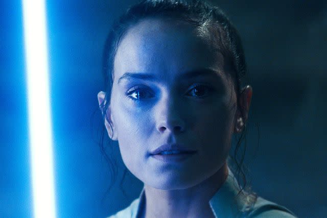 <p>Walt Disney Studios Motion Pictures/Lucasfilm/Courtesy Everett </p> Daisy Ridley in 'Star Wars: The Rise of Skywalker'
