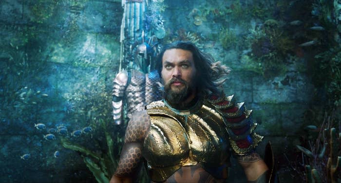 <div><p>"<i>Aquaman</i> was just too slow, and some of the dialogue was too cheesy. Sorry, Jason Momoa."</p><p>—<a href="https://www.buzzfeed.com/brilynmit" rel="nofollow noopener" target="_blank" data-ylk="slk:brilynmit;elm:context_link;itc:0;sec:content-canvas" class="link ">brilynmit</a></p><p>"It was just a mess. It felt like it was sewn together from multiple different movies, and the final battle was terrible. One of the worst movies I have seen."</p><p>—<a href="https://www.buzzfeed.com/superjawn" rel="nofollow noopener" target="_blank" data-ylk="slk:superjawn;elm:context_link;itc:0;sec:content-canvas" class="link ">superjawn</a></p></div><span> Warner Bros. / Courtesy Everett Collection</span>