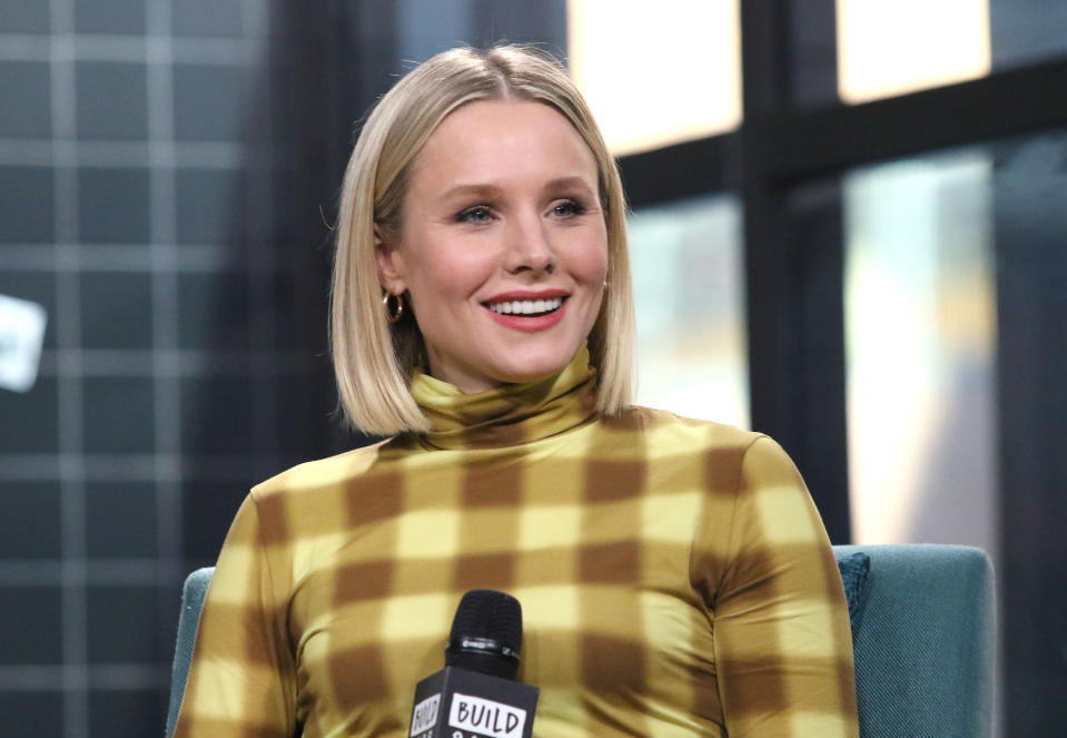 NEW YORK, NEW YORK - FEBRUARY 21: Actress Kristen Bell attends the Build Series to discuss her product line Hello Bello at Build Studio on February 21, 2020 in New York City. (Photo by Jim Spellman/Getty Images)