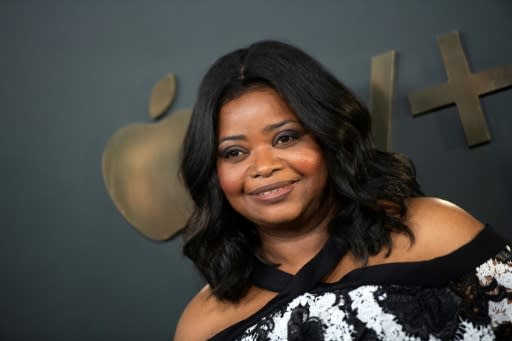 Octavia Spencer told AFP at a Beverly Hills press day that she listens to true crime -- in particular "Serial," the most downloaded podcast of all time