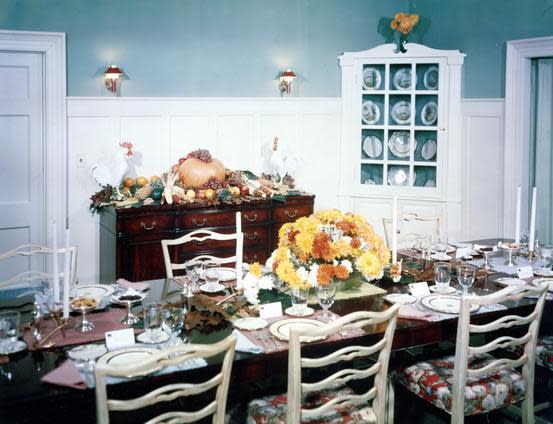 President Truman’s Thanksgiving Table Setting