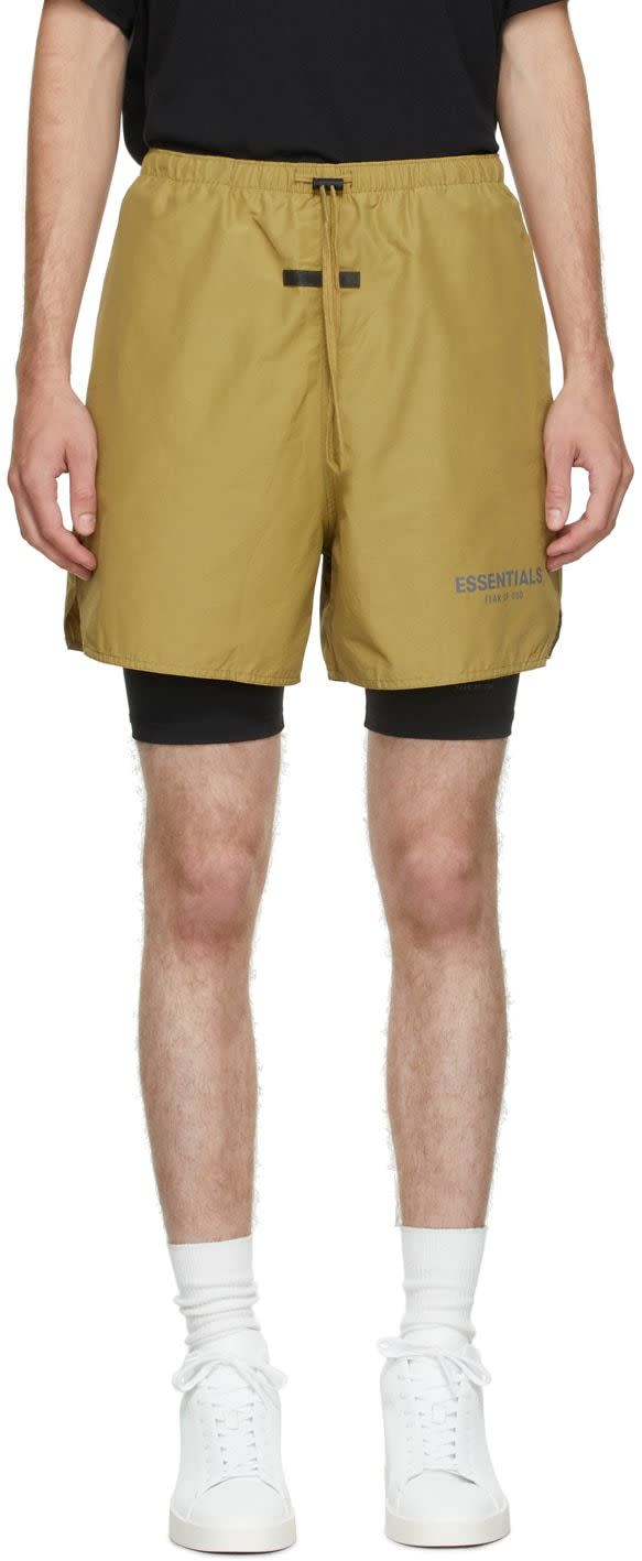 Khaki Volley Shorts