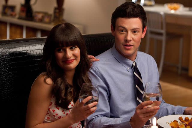 <p>FOX Image Collection via Getty Images</p> Lea Michele and Cory Monteith in 'Glee'