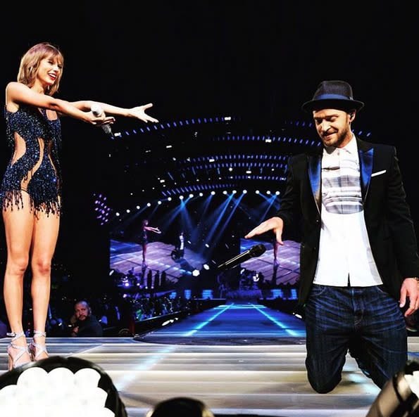 Taylor Swift and Justin Timberlake