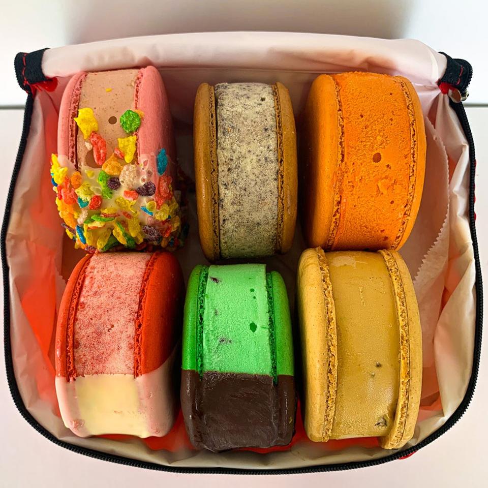 15) Macaron Ice Cream Sandwiches - Choose Your Own 6 Pack