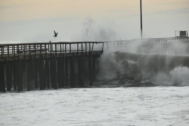 Heavy surf causes coastal chaos across SLO County. See the photos and video