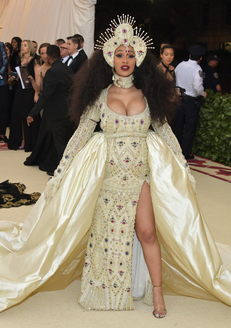 Η Cardi B στο Met Gala 2018 (Getty Images)