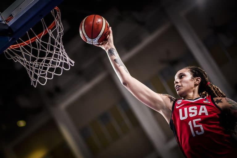 Brittney Griner fue campeona olímpica dos veces con la selección estadounidense y es una de las figuras de la WNBA