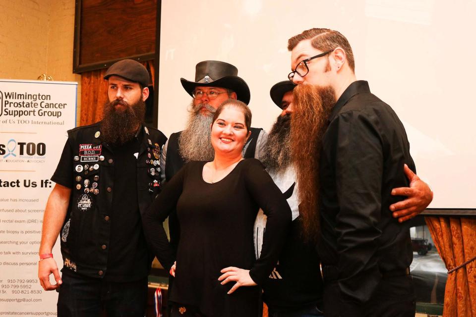 The sixth annual Cape Fear Beard and Mustache Competition was held in 2018 at the Beam Room at Front Street Brewery in downtown Wilmington.