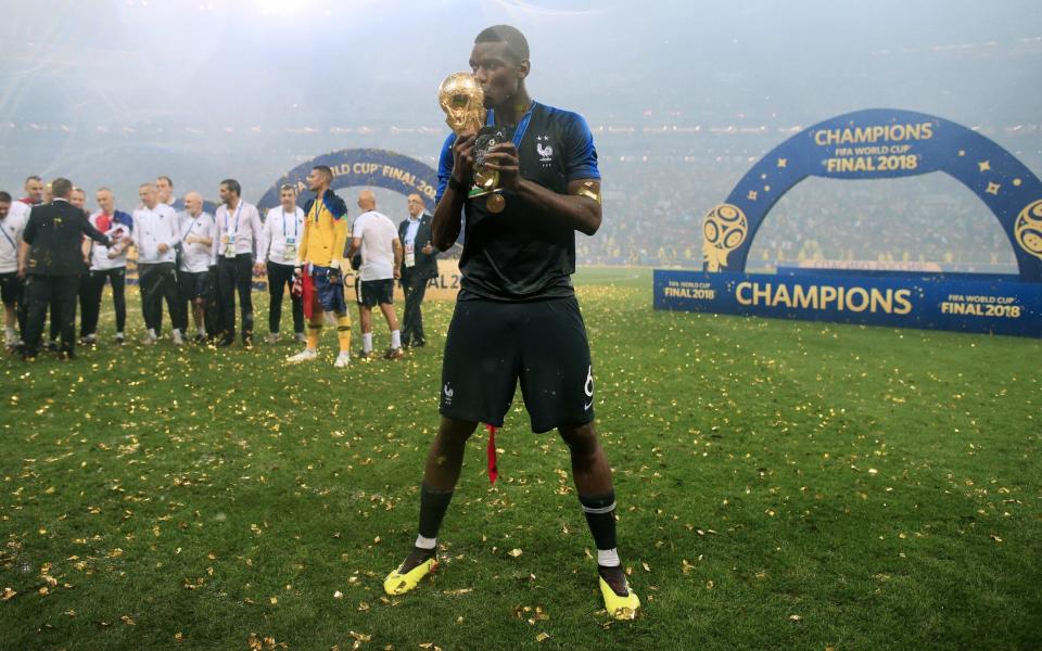 Paul Pogba starred as France won the World Cup last week - Offside