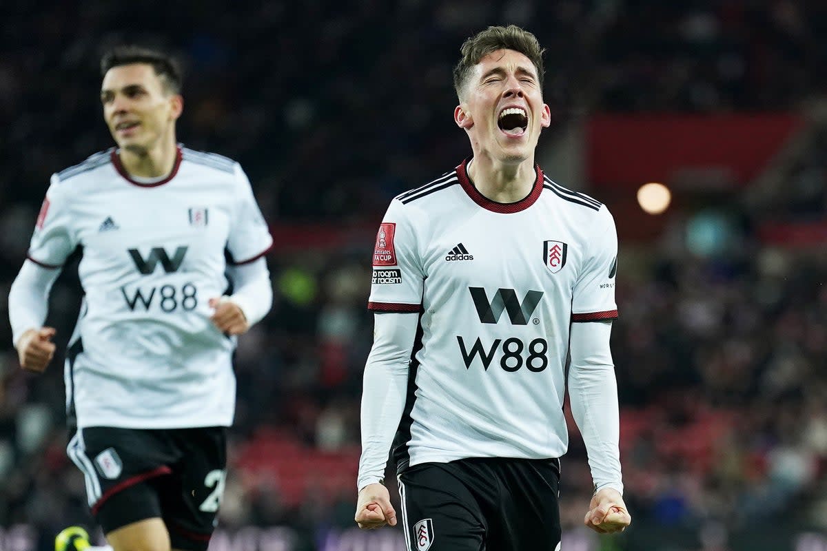 Harry Wilson’s (right) goal set Fulham on their way to victory at Sunderland (Owen Humphreys/PA) (PA Wire)