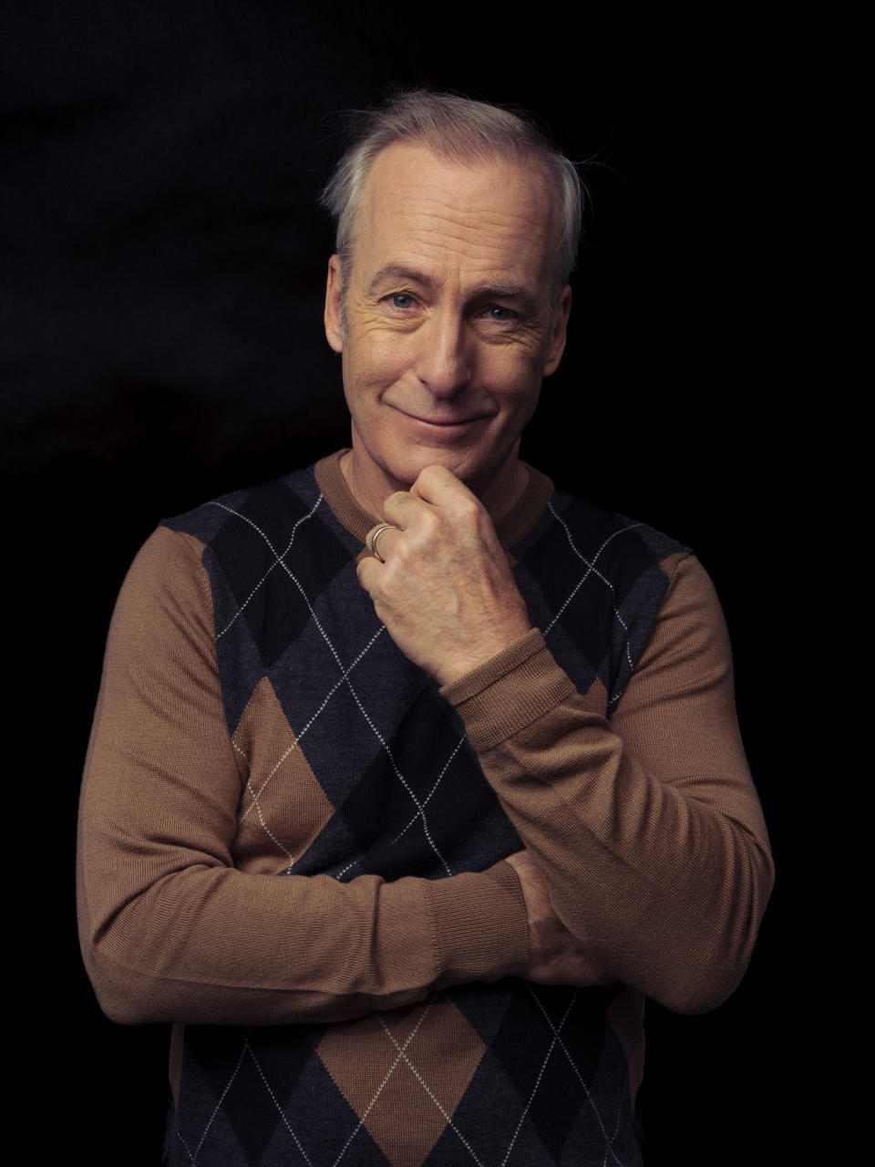 Bob Odenkirk poses for a portrait to promote his book "Zilot & Other Important Rhymes" on Thursday, Oct. 5, 2023, in New York. (Photo by Drew Gurian/Invision/AP)