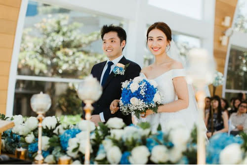 Tracy and her husband Justin Ng were married in 2019