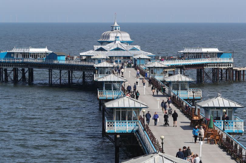 Llandudno Pier is one of the finest in Britain