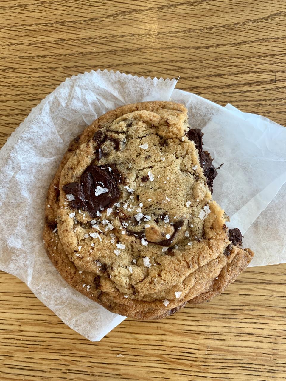 Meet the ultra-chewy chocolate chip cookie from Tandem Bakery.