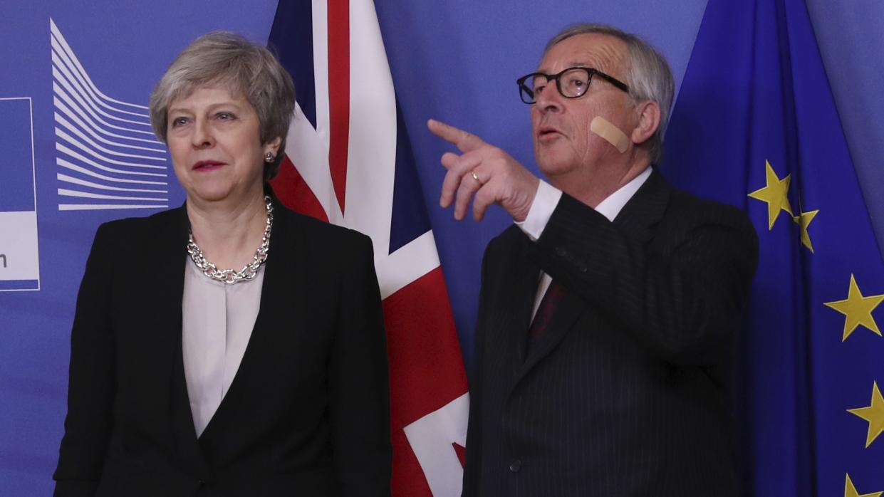 Jean-Claude Juncker made his damning assessment of Brexit the morning after talks with Theresa May. (PA Images)