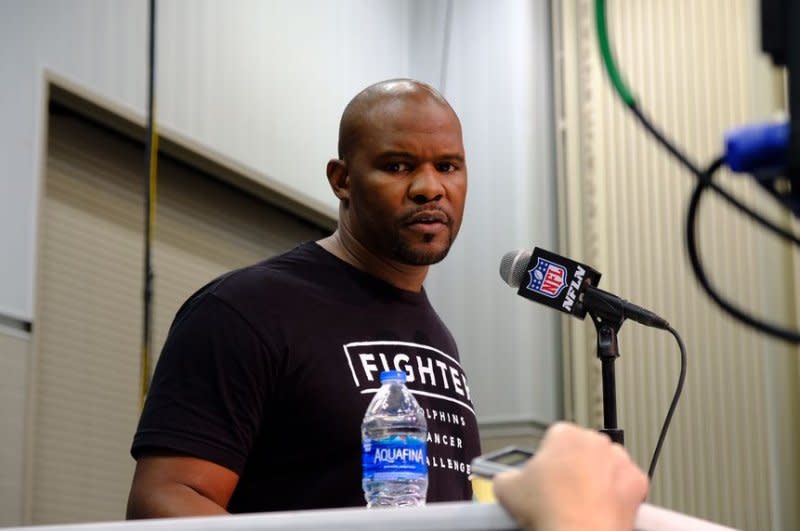 Former Miami Dolphins coach Brian Flores (pictured) has frequently been criticized for his role in quarterback Tua Tagovailoa's struggles in 2020 and 2021. File Photo by Alex Butler/UPI