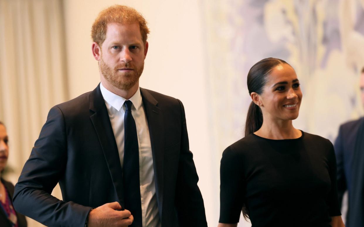 Prince Harry and Meghan - Michael M. Santiago/Getty Images