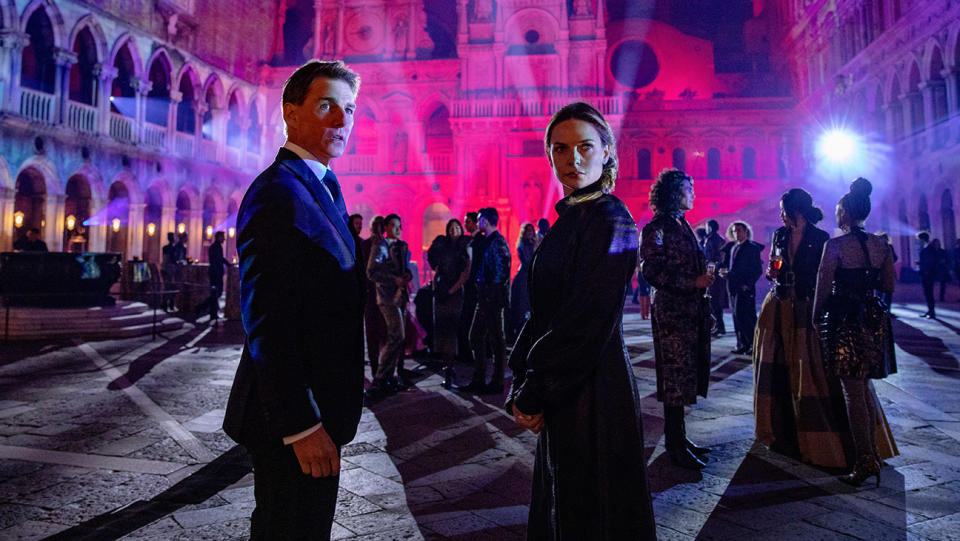 Tom Cruise and Rebecca Ferguson in Mission: Impossible Dead Reckoning - Part One