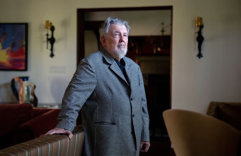 BEVERLY HILLS, CA - SEPTEMBER 13, 2022: Walter Hill is photographed at home in Beverly Hills on Tuesday, September 13, 2022. (Christina House / Los Angeles Times)