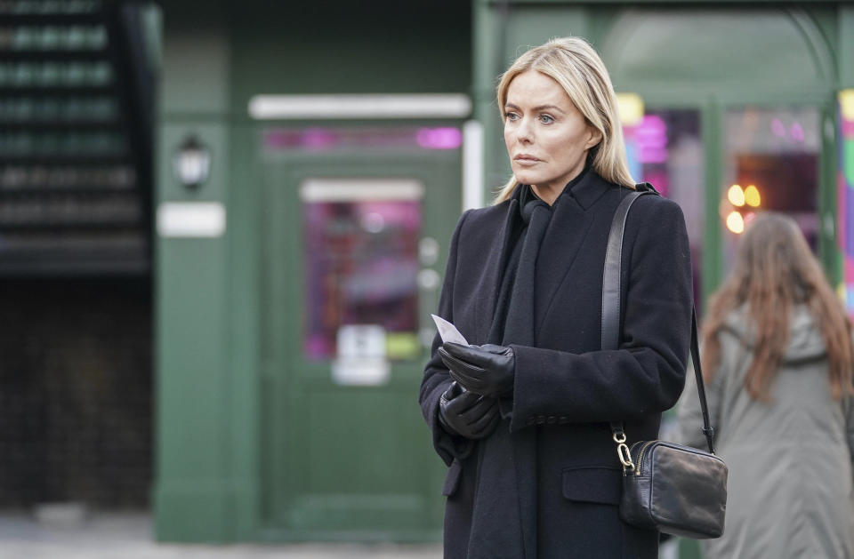 Patsy Kensit is back in Walford. (BBC)