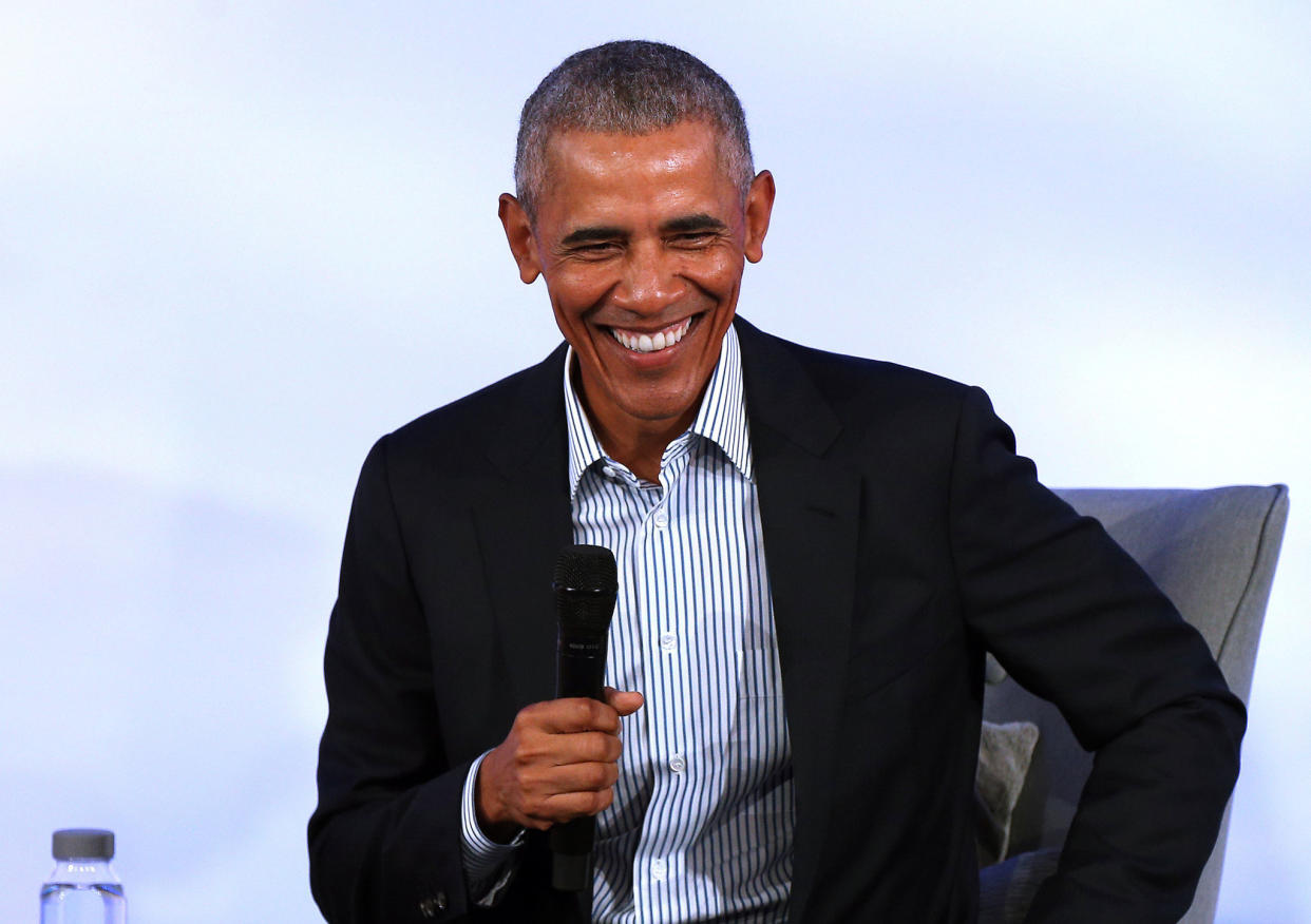 Barack Obama has spoken out on coronavirus, suggesting that large gatherings and major events should be cancelled. (Picture: PA)