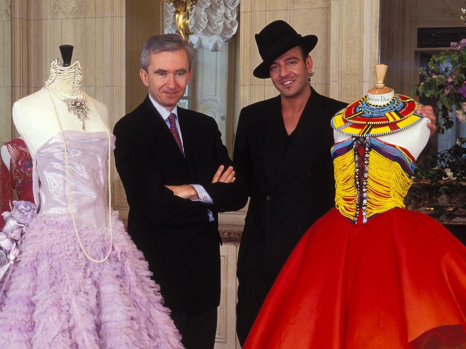 Bernard Arnualt John Galliano