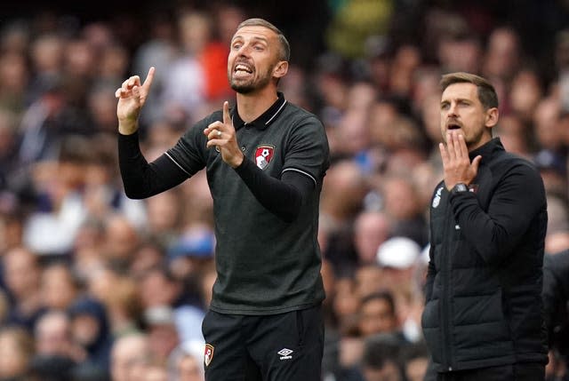 Gary O'Neil on the touchline (Adam Davy/PA).