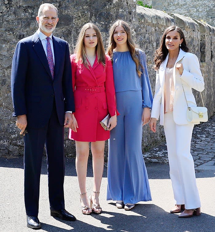 Analizamos el look de la princesa Leonor en su graduación