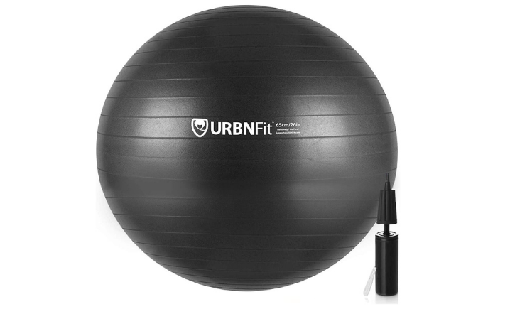 UrbnFit Ball in black.