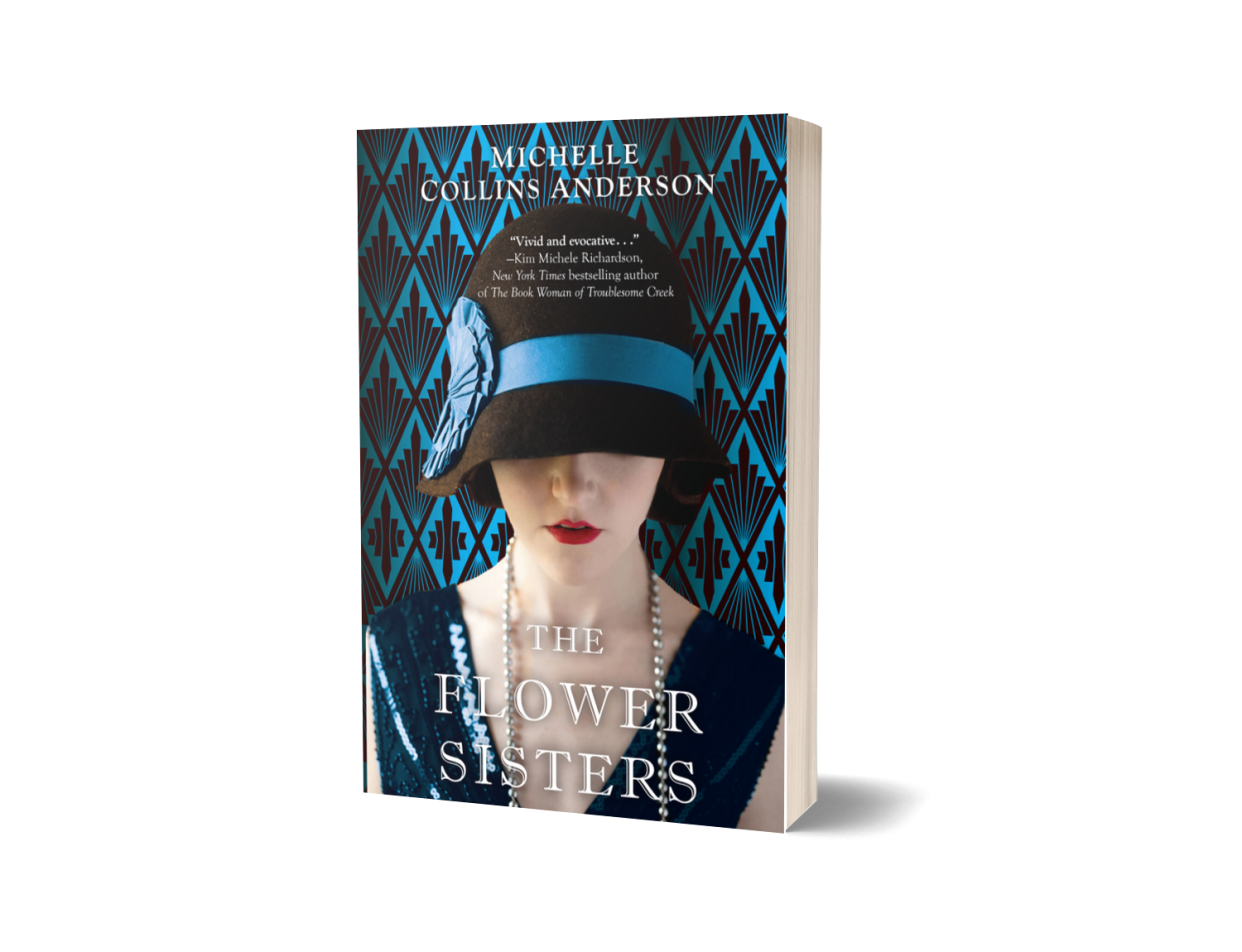 The cover of Michelle Collins Anderson's first novel, "The Flower Sisters." The historical fiction novel is about the Bond Dance Hall Explosion that occurred in West Plains in 1928.