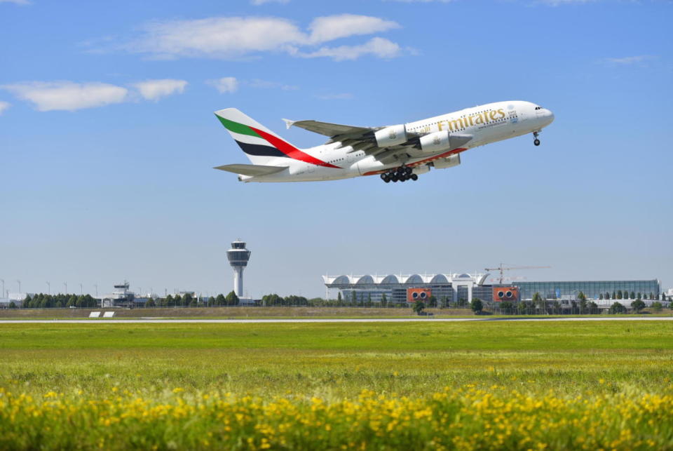 <p>Emirates its known for its high levels of quality, as well as its excellent safety record. (Rex Shutterstock)</p>