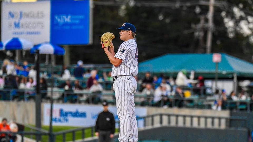 Richard Fitts was the hard-luck loser in Somerset's Game 2 loss to Binghamton.