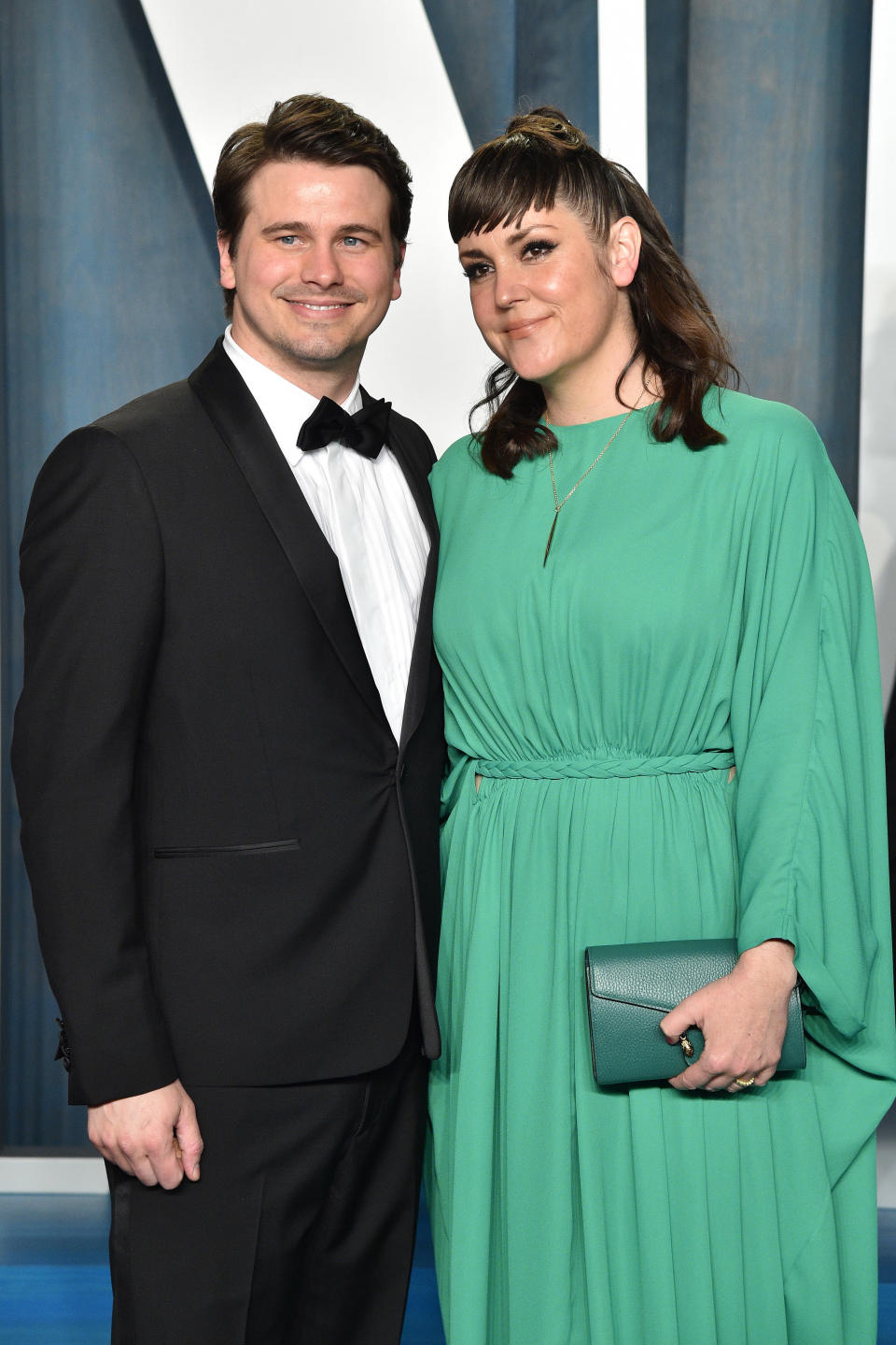 the couple on the red carpet