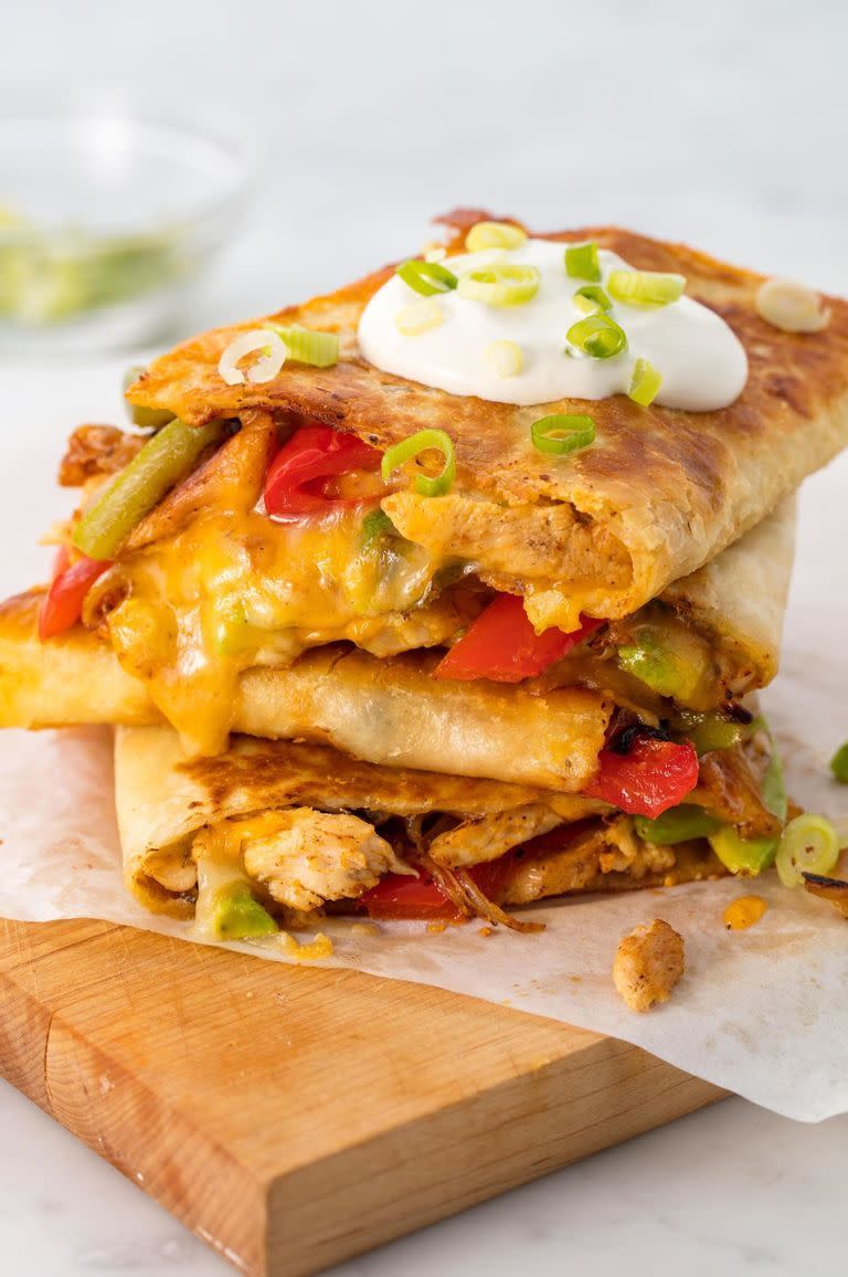 Chicken Quesadillas