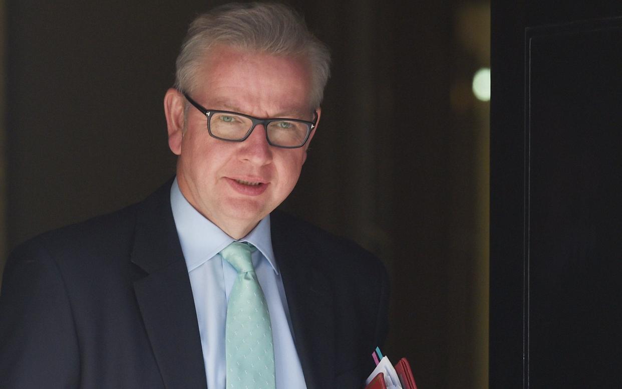 Michael Gove, the Environment Secretary, is now in charge of hitting the Tories' tree target - EPA