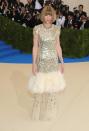 Anna Wintour kicked off the annual MET Gala the in this sparkling Chanel creation.