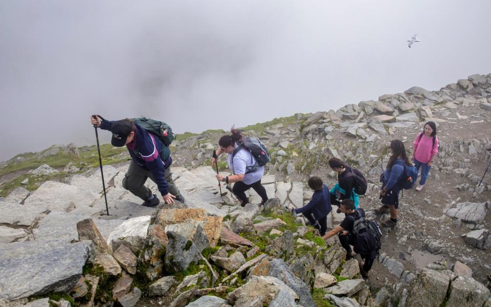 What people don't realise is that most days the mountain is in clouds, and it's much wetter than it looks