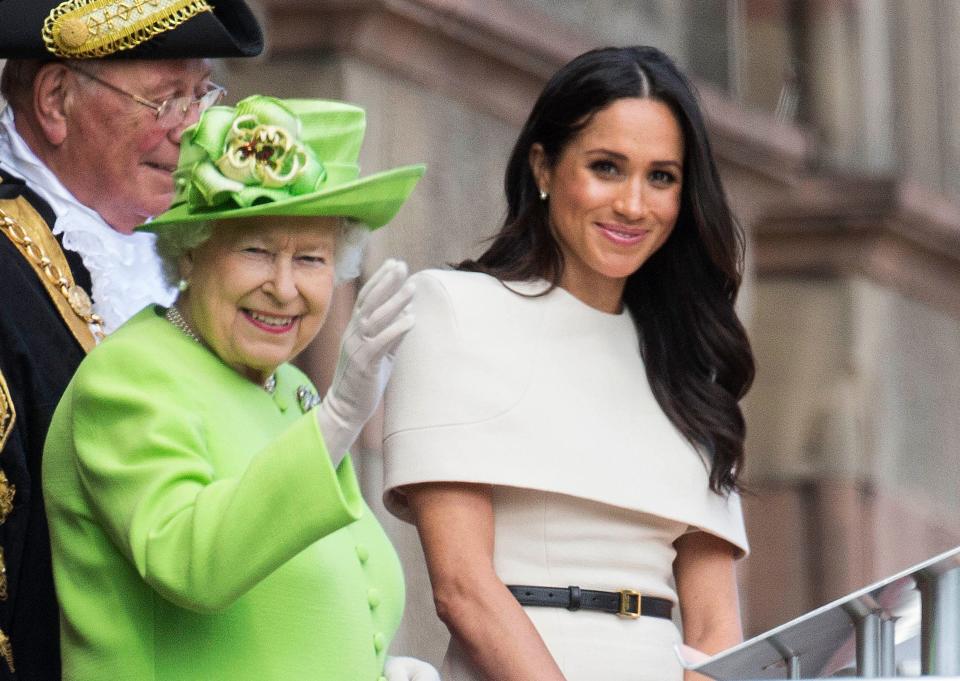 meghan markle queen elizabeth