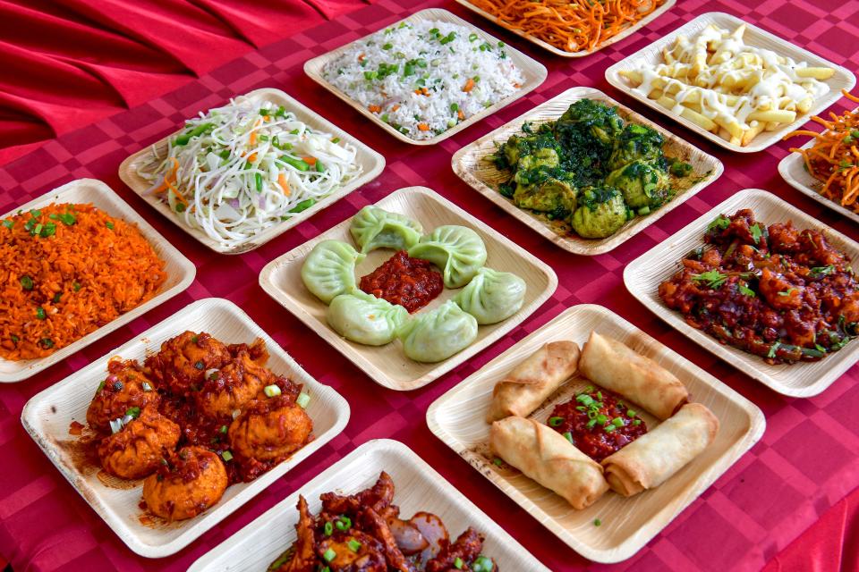 A food stall at the 'Bengaluru Aaharotsava' in Bangalore on Oct. 18, 2019.